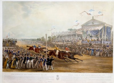 جائزة خاصة قدرها 5000 فرنك لشانتيلي في عام 1841 طباعة بواسطة جون فريدريك هيرينج (1795-1865) (ec.engl.) 1841 مجموعة خاصة بواسطة جون فريدريك هيرينج الأب