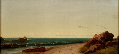على ساحل Narragansett ، 1864 بواسطة جون فريدريك كينسيت