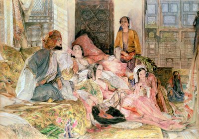 الحريم حوالي 1850 بواسطة جون فريدريك لويس