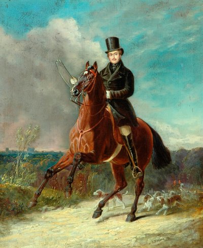 الأمير الأمير على ظهور الخيل ، 1841 بواسطة جون فريدريك هيرينج الأب