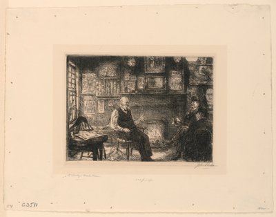 غرفة ماكسورلي الخلفية بواسطة John French Sloan