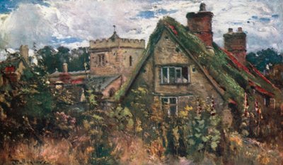 كنيسة هوليويل (ليثو ملون) بواسطة جون فوليلوف