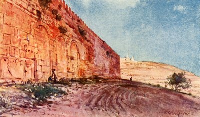 بيت المقدس. - البوابة الثلاثية لمنطقة المعبد 1902. بواسطة جون فوليلوف