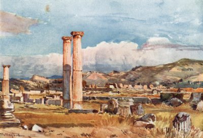 أولمبيا. Palaestra وبقايا معبد زيوس بواسطة جون فوليلوف