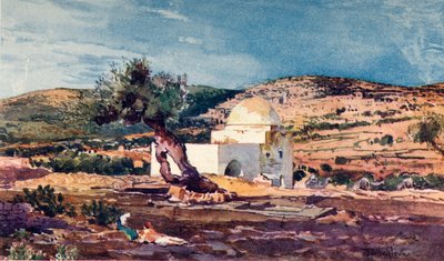 قبر راحيل على الطريق من القدس إلى الخليل 1902. بواسطة جون فوليلوف