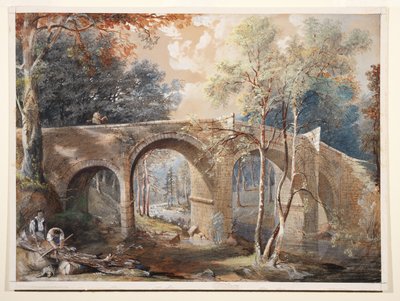 الحطابين بجوار Fingle Bridge، دارتمور بواسطة جون جندال