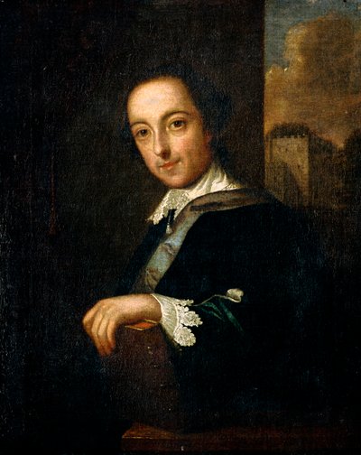 هوراس والبول ، إيرل أورفورد الرابع ، مؤرخ إنجليزي وسياسي وأثري ، 1754 بواسطة جون جايلز إيكاردت