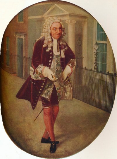 ريتشارد سويت مثل بايز في البروفة لجورج فيليرز ، دوق باكنغهام الثاني ، 1796 بواسطة جون جراهام