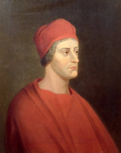 صورة الممثل هنري هاريس مثل وولسي من هنري الثامن شكسبير وليام شكسبير ، 1662 بواسطة جون جرينهيل