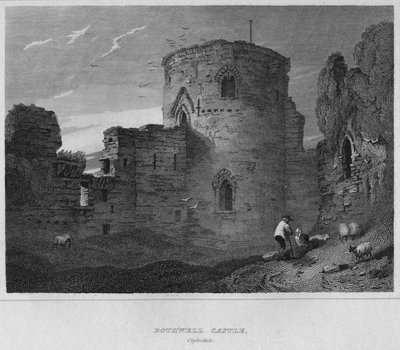 قلعة بوثويل ، كليديسدال ، 1814 بواسطة جون جريج