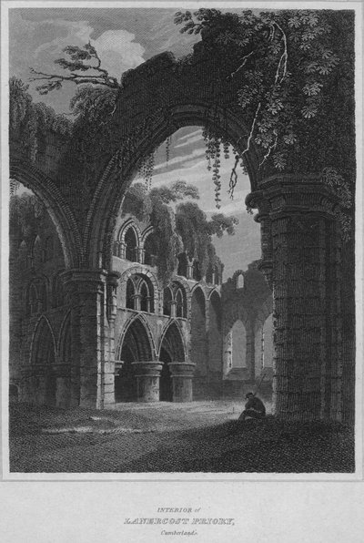 داخل Lanercost Priory ، كمبرلاند ، 1814 بواسطة جون جريج