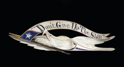 نسر منتشر منحوت ومطلي (خشب ودهان) بواسطة جون هالي بيلامي