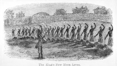 قمر الملك الجديد ليفي ، من "مجلة اكتشاف مصدر النيل" ، 1864 بواسطة جون هانينج سبيك