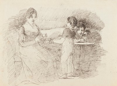 صبي يحمل الصوف ، 1843 بواسطة جون هاردن