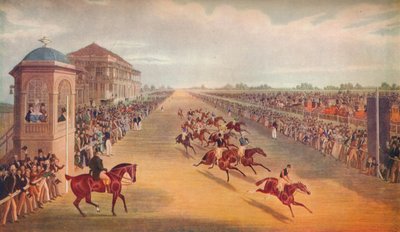 السباق نحو سانت ليجيه ستيكس ، 1836 ، 1837 بواسطة جون هاريس