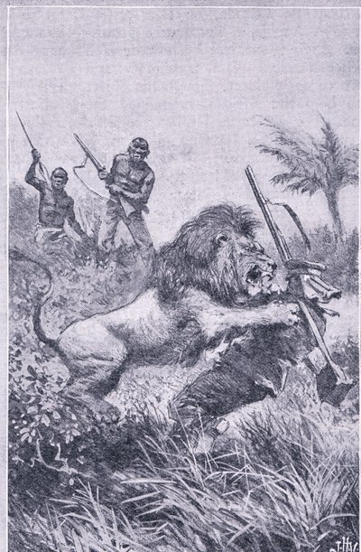 نهاية Livingstone ، Newnes Pictorial Knowledge التي نشرتها Newnes ، حوالي 1950 (litho) بواسطة جون هاريس فالدا