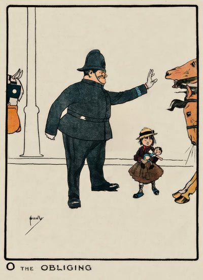 O الملزمة - ج. هاسال - رسم 1903 بواسطة جون هاسال