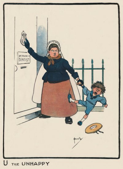 U the Unhappy - J. Hassall - Zeichnung، 1903 بواسطة جون هاسال