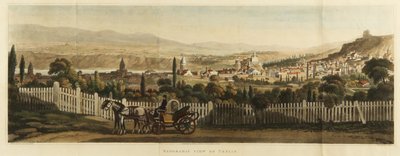 إطلالة بانورامية على تيفليس ، 1827 بواسطة جون هيفيسايد كلارك