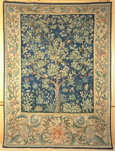 نسيج شجرة Portiere ، صنع لشركة William Morris & Co. ، c.1909 بواسطة جون هنري ديرل