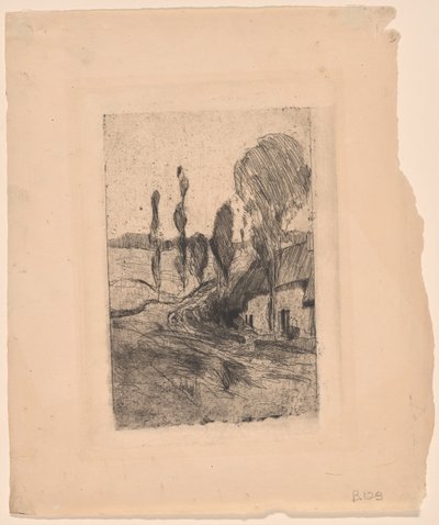 المناظر الطبيعية الفرنسية بواسطة John Henry Twachtman