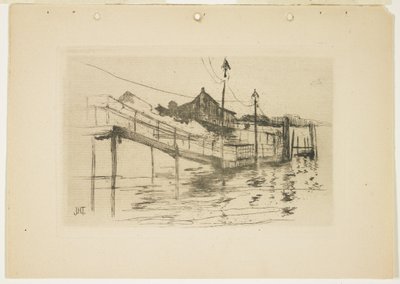The Old Toll House في بريدجبورت (لوحة صغيرة) ، 1888-1889 بواسطة جون هنري تواكتمان