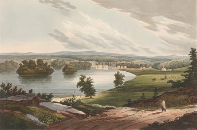 حصن إدوارد رقم 10 من محفظة نهر هدسون ، 1822-1823. بواسطة جون هيل
