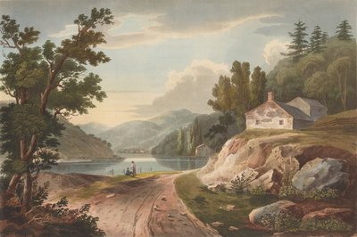 عرض بالقرب من Fishkill رقم 17 من محفظة نهر هدسون ، 1823-24. بواسطة جون هيل