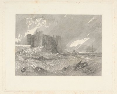 قلعة Laugharne ، Caermarthenshire بواسطة جون هورسبيرج