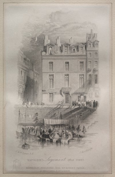 سكن نابليون ، كواي كونتي ، 1835. بواسطة جون هورسبيرج