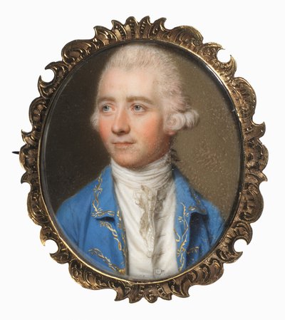 صورة لرجل ، ربما السير سولدين لورانس ، 1770. بواسطة John I. smart