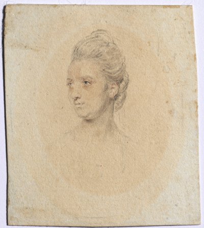 صورة لامرأة ، ج. 1772. بواسطة John I. smart