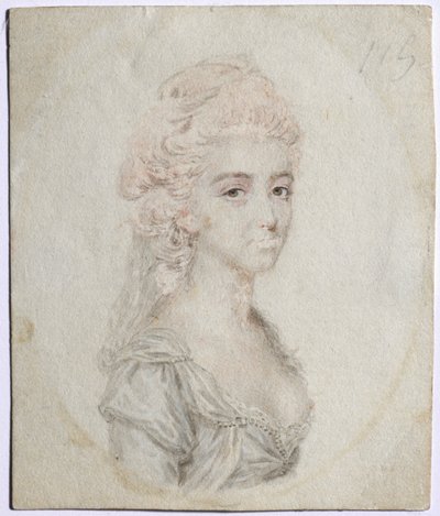 صورة لامرأة ، ج. 1776. بواسطة John I. smart