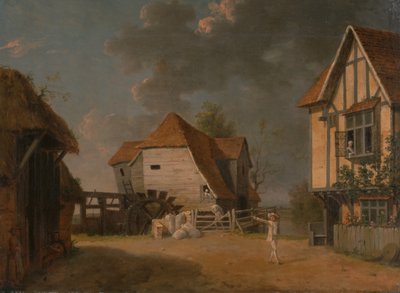 مشهد من فيلم The Maid of the Mill 1765. بواسطة جون إنيجو ريتشاردز