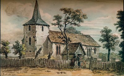 كنيسة داون ، كينت ، 1775 بواسطة جون إنيجو ريتشاردز