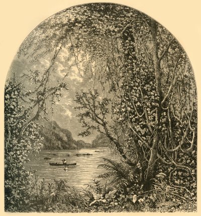 "بوتوماك فوق هاربر فيري" ، c1870. بواسطة جون جيه هارلي