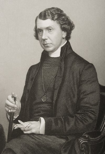 أرشيبالد كامبل تايت (1811-1882) منقوش بواسطة DJ Pound من صورة فوتوغرافية ، من "غرفة الرسم للشخصيات البارزة ، المجلد 2" ، نُشر في لندن ، 1860 بواسطة جون جابيز إدوين بيزلي مايال