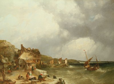 الساحل في Etaples ، 1853 بواسطة جون جيمس ويلسون