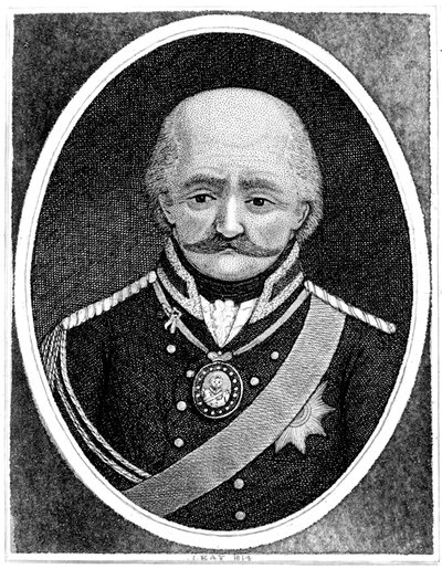 جيبارد ليبرشت فون بلوخر ، جنرال بروسي ، 1814 بواسطة جون كاي