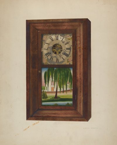 ساعة مرسومة ، 1940. بواسطة جون كويل