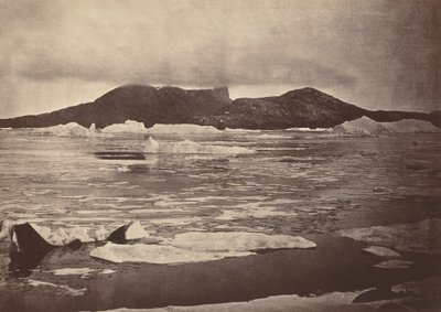 مناطق القطب الشمالي: رقم 92. * إبهام الشيطان مغطى جزئيًا بضباب ... ، 1869 بواسطة جون إل دنمور
