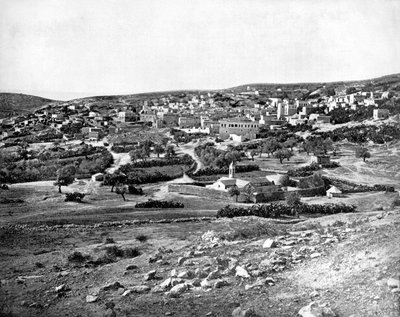 الناصرة ، فلسطين ، 1893. بواسطة جون ل. ستودارد
