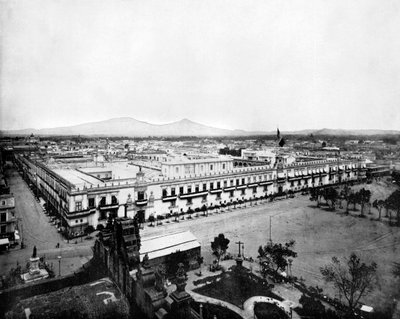 بانوراما لمدينة المكسيك ، 1893. بواسطة جون ل. ستودارد