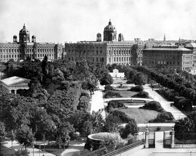 فولكسغارتن وتيسيوم ، فيينا ، النمسا ، 1893. بواسطة جون ل. ستودارد
