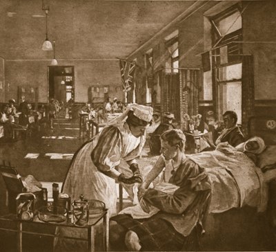 جرح مستشفى لندن ، 1914-1919 بواسطة جون لافري