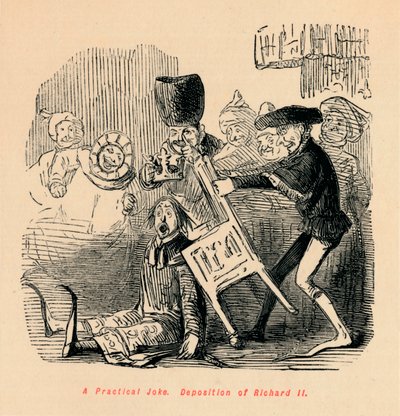 مزحة. ترسب ريتشارد الثاني ، c1860 ، c1860 بواسطة جون ليتش