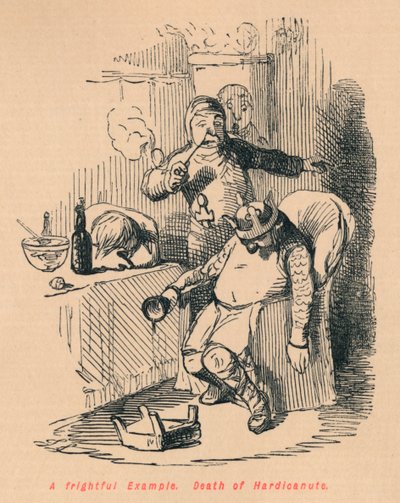 مثال مخيف. وفاة هارديكانوت ، c1860 ، c1860 بواسطة جون ليتش