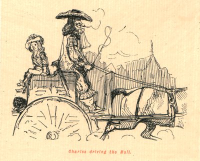تشارلز يقود المول ، 1897. بواسطة جون ليتش