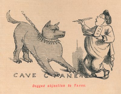 اعتراض صارم على الضرائب ، 1852 بواسطة جون ليتش