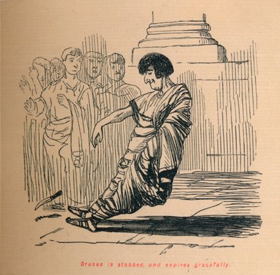 طعن Drusus ، وينتهي برشاقة ، 1852 بواسطة جون ليتش